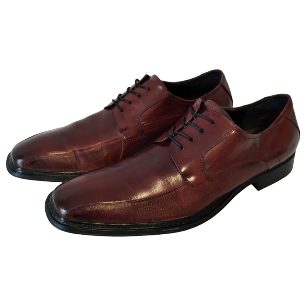 Kenneth Cole REACTION Men's‎ Leather Oxford Style:20961 Mens 13M Brown